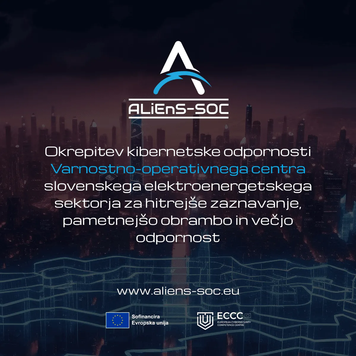 ALiEnS-SOC – projekt za zaščito kritične infrastrukture – fotografija 2 od 2