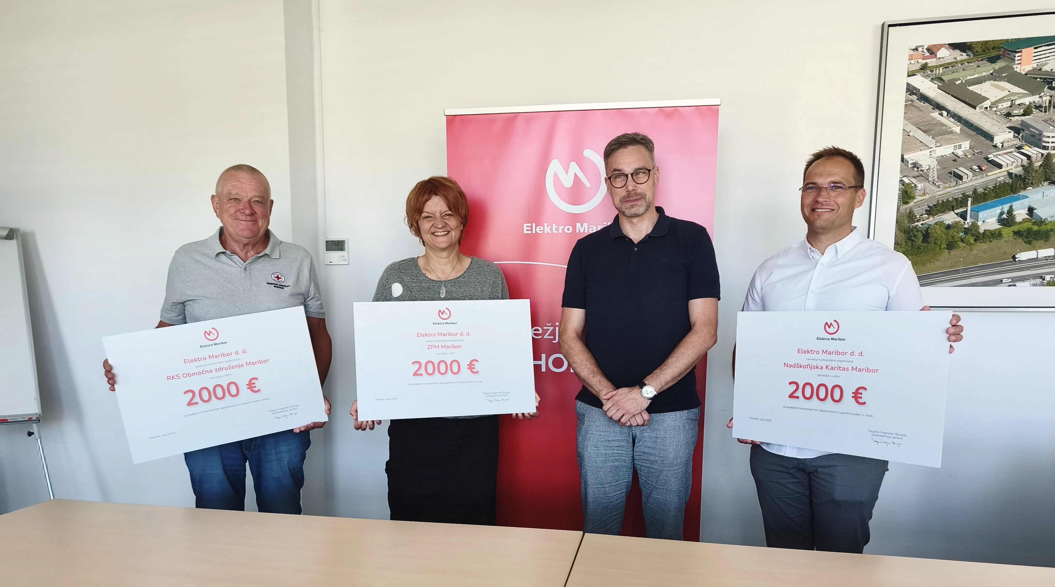 Elektro Maribor z donacijami podpira organizacije, ki spreminjajo življenja na bolje