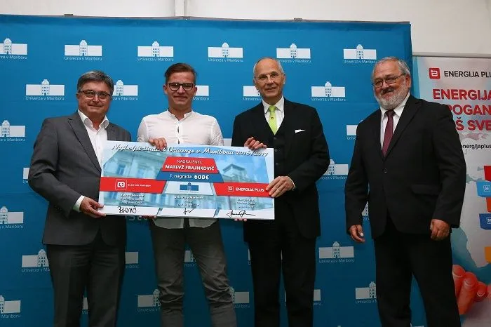 Najboljši študent Univerze v Mariboru je Matevž Frajnkovič – fotografija 3 od 3