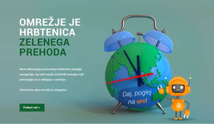 Omrežje je hrbtenica zelenega prehoda